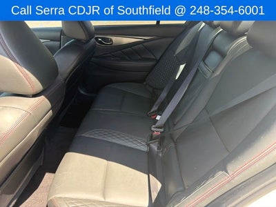 2019 INFINITI Q50 Red Sport 400