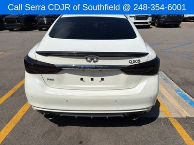 2019 INFINITI Q50 Red Sport 400